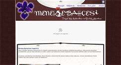 Desktop Screenshot of meneksebahcesi.com