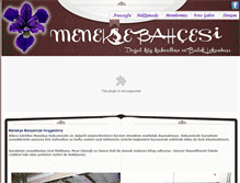Tablet Screenshot of meneksebahcesi.com